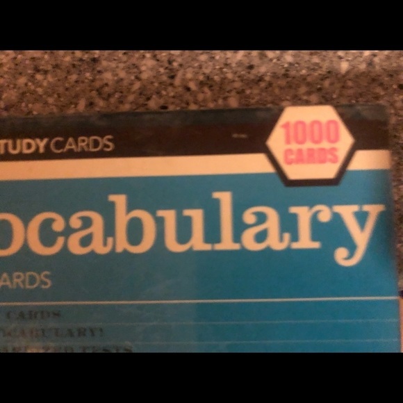 SPARK notes stud vocabulary 1000 flash cards - Picture 9 of 9